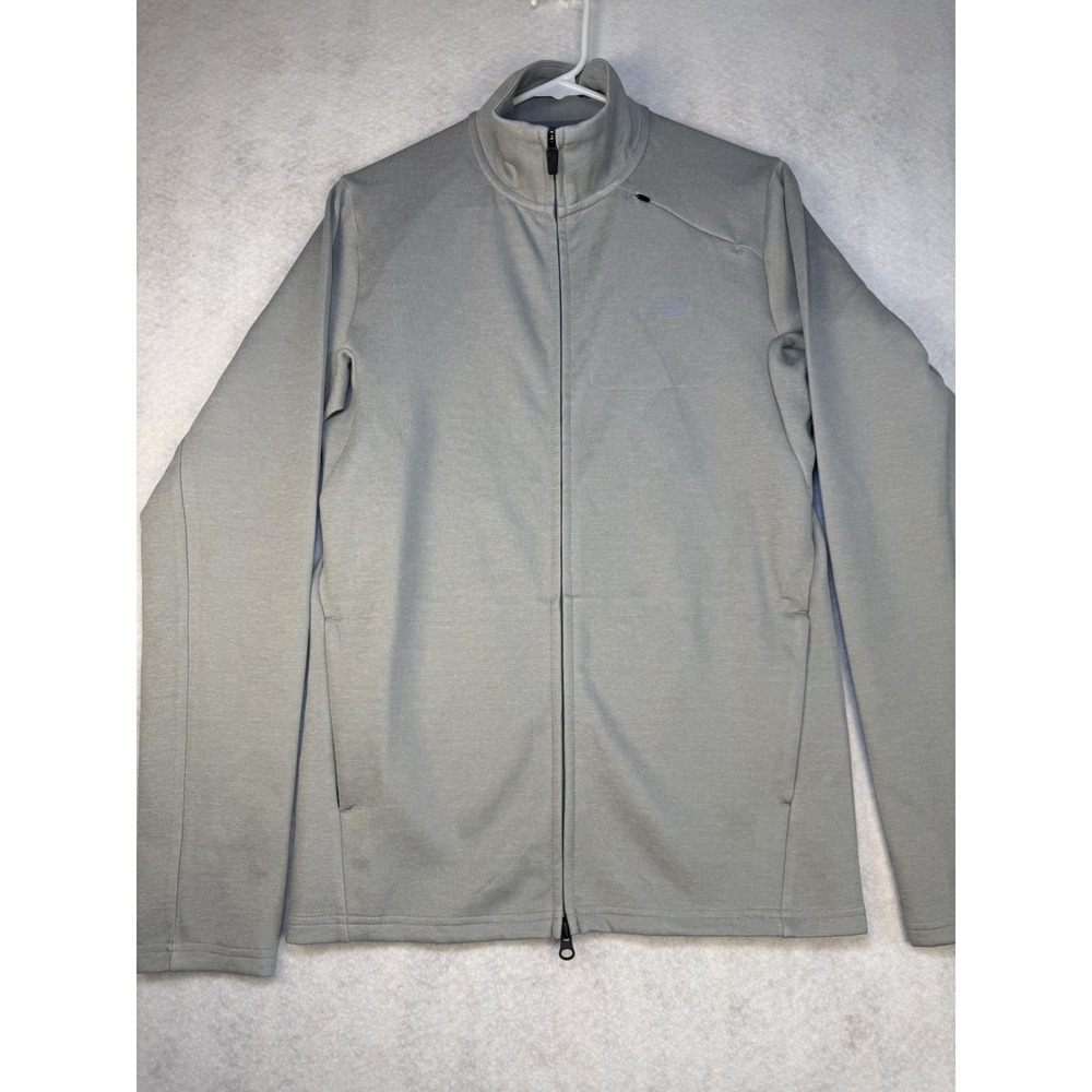 New Balance Men's Jacket XS Gray Full Zip Lightweight Athletic Running NWT $99